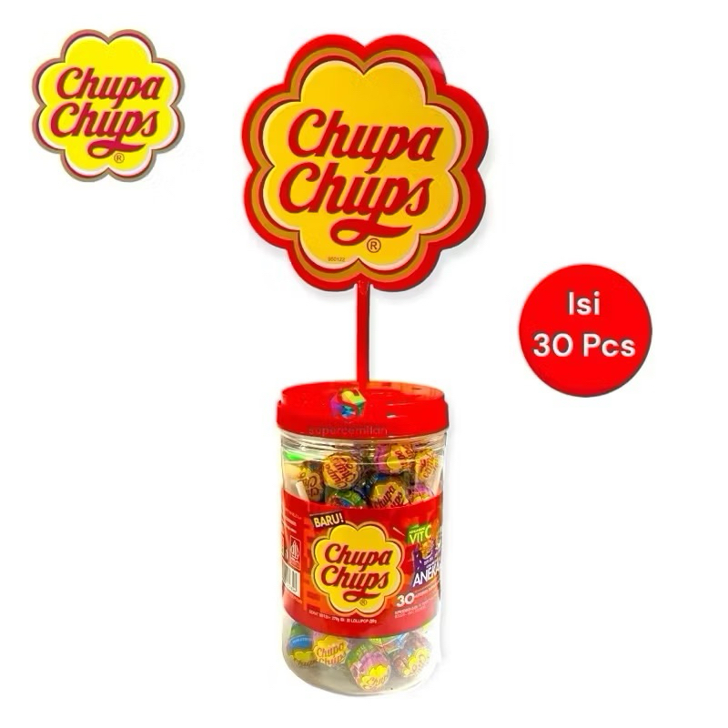 

Chupa Chups Permen Lollipop Toples / Lolipop Refill (isi 30 pcs)