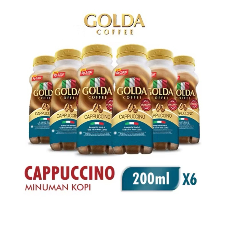 

1 Craft Golda Coffee Cappuccino ML. 100% BARU BERSEGEL ORI
