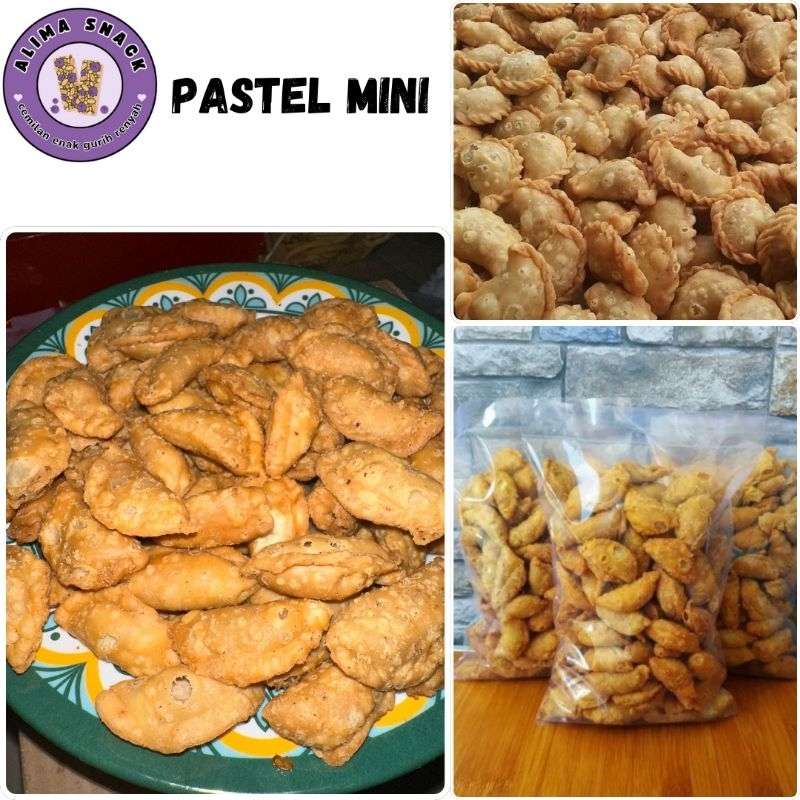 

Kue pastel kering mini abon 250 gram 500 gram 1kg renyah