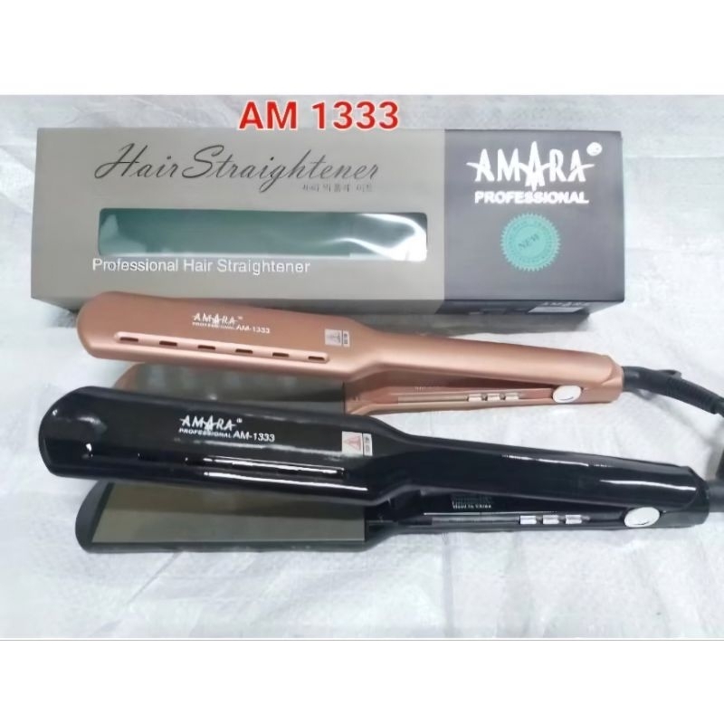 AMARA STRAIGHTENER HAIR TYPE AM-1333 / CATOKAN RAMBUT AMARA PLAT LURUS ION IONIC PROFESIONAL TOURMAL