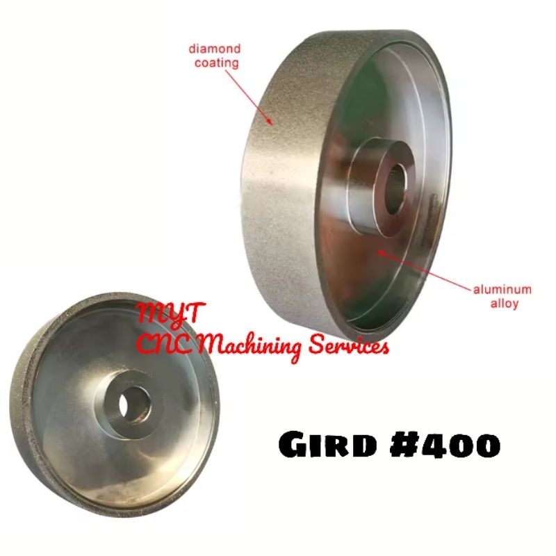 Batu Asah Diamond Wheel Grinding 6 Inch Besi / Batu Gerinda Besi Gird #400
