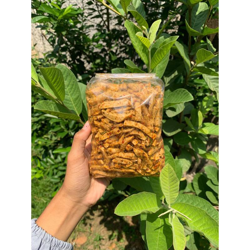 

Basreng Pedas Daun jeruk