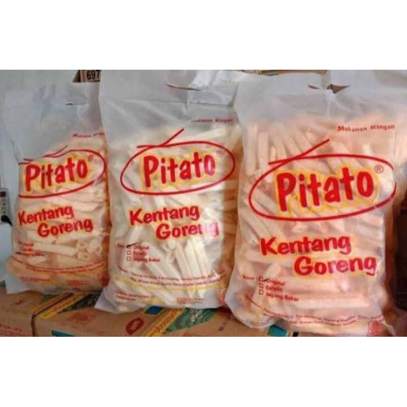 

kerupuk pitato 250gram || snack potato
