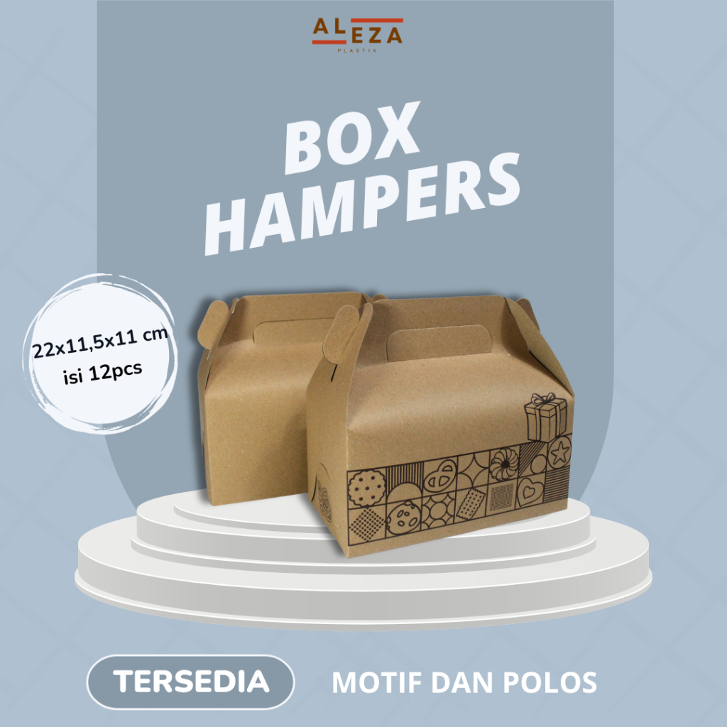 

Gable Box/Box Hampers/Hamper lebaran/hamper idul fitri/Dus Kue/Gable box idu lfitri/Kemasan Roti isi 12pcs