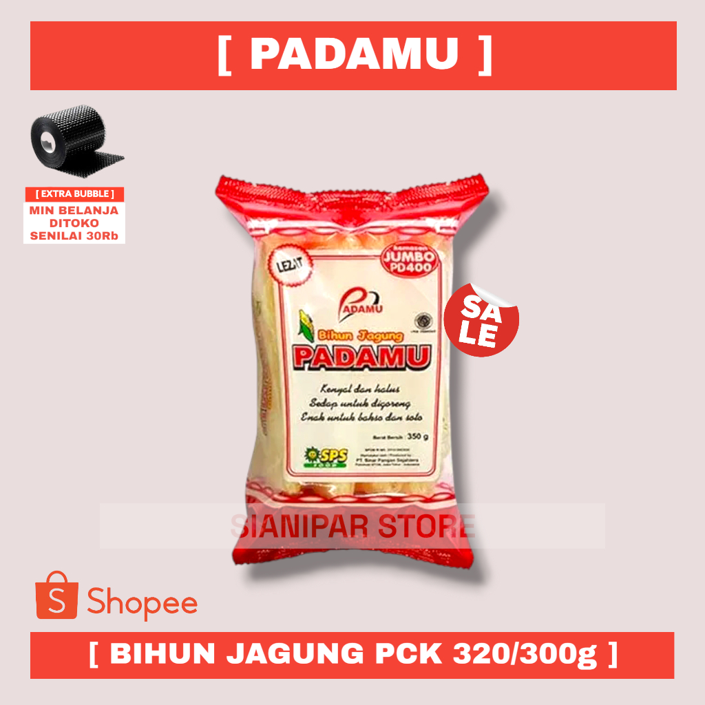 

PADAMU BIHUN JAGUNG PCK 320/300g