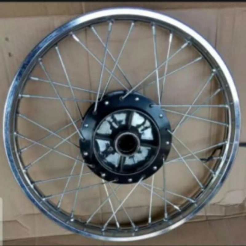 Pelek Vleg Jari-jari Belakang Motor Yamaha Vega lama/Vega kotak Original