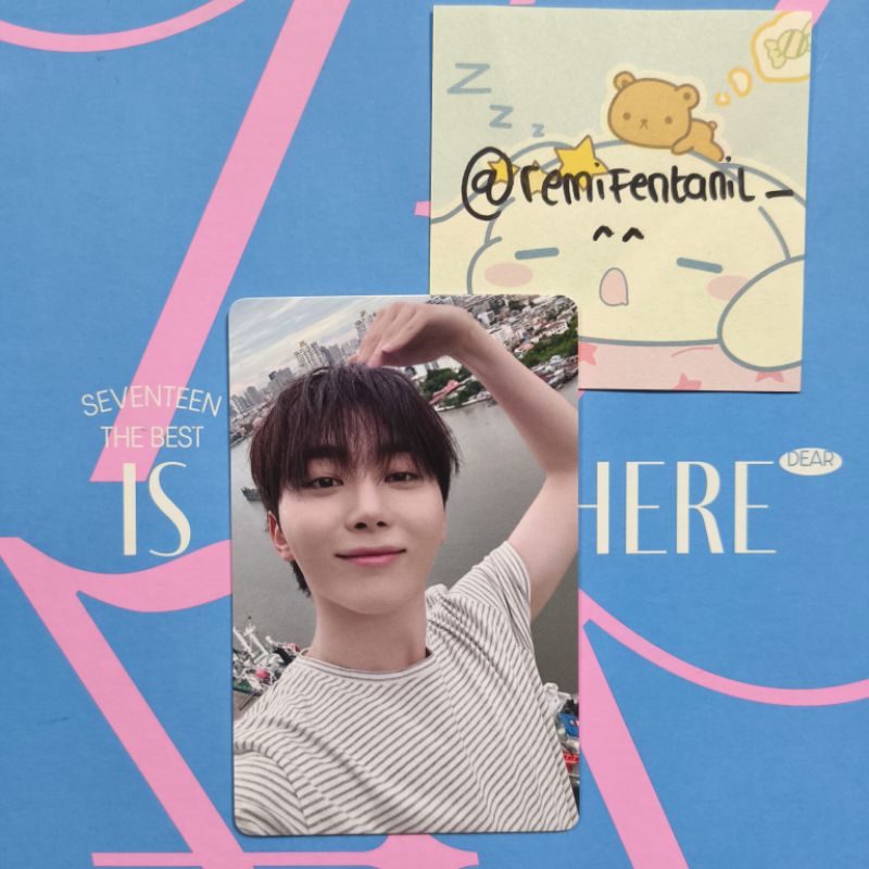 PHOTOCARD OFFICIAL SEUNGKWAN SEVENTEEN SPILL THE FEELS YZY SHANGHAI PC YIZHIYU KWAN SK SVT STF