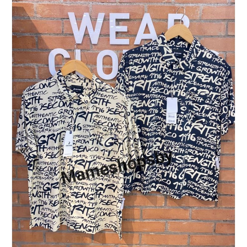 KEMEJA PENDEK COWOK 3SECOND MOTIF TERBARU 2025