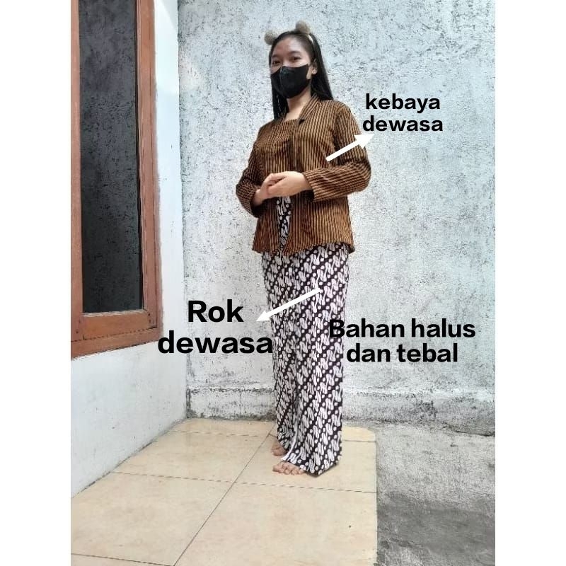 Setelan Kebaya Dewasa Setelan Baju Adat Jawa