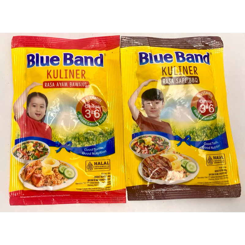 

Blue Band Kuliner Rasa ayam bawang&sapi bbq 40g