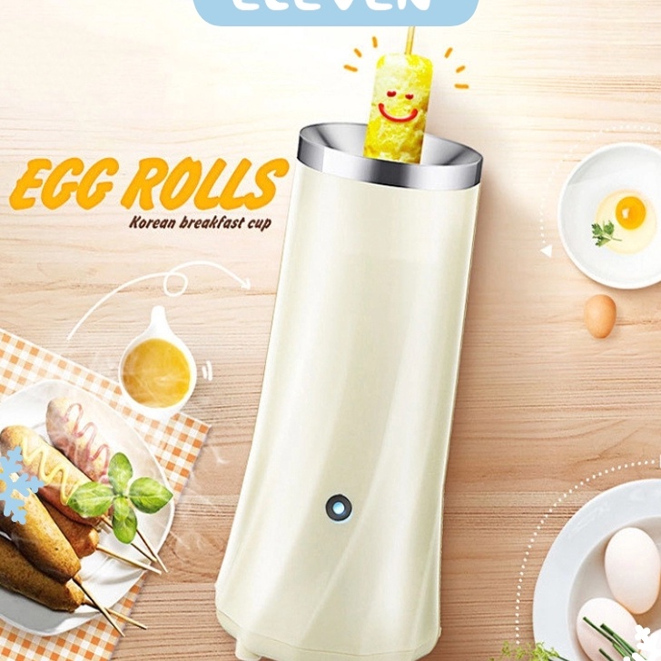 KF7 ELEVEN Alat Mesin Sosis Telur Sostel Listrik Egg Roll Hotdog Sausage 1 Lubang