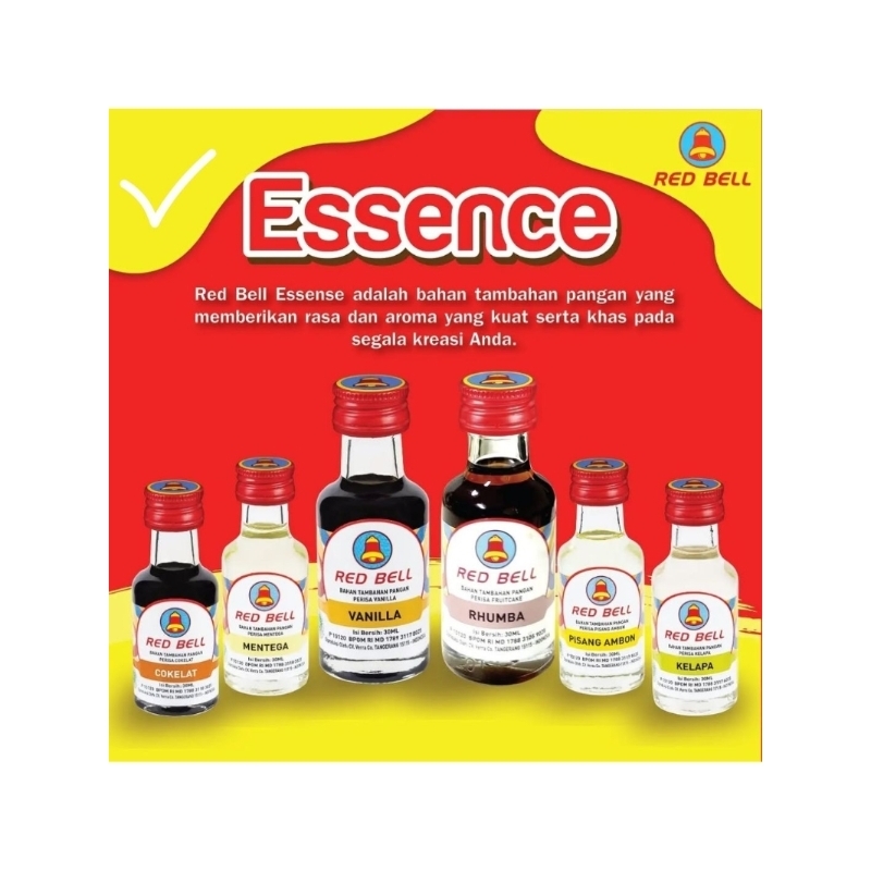 

Redbell Essence perisa makanan 30mil