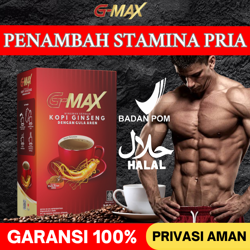 

GMAX - Kopi Ginseng Membantu Meningkatkan Stamina Pria GMAX Kopi Penambah stamina 100% ORIGINAL