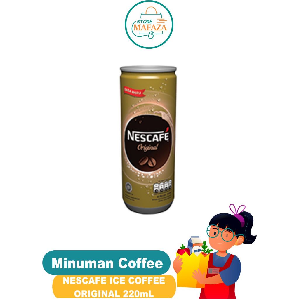 

NESCAFE ICE COFFEE ORIGINAL 1 CARTON ISI 24 KLG 220mL
