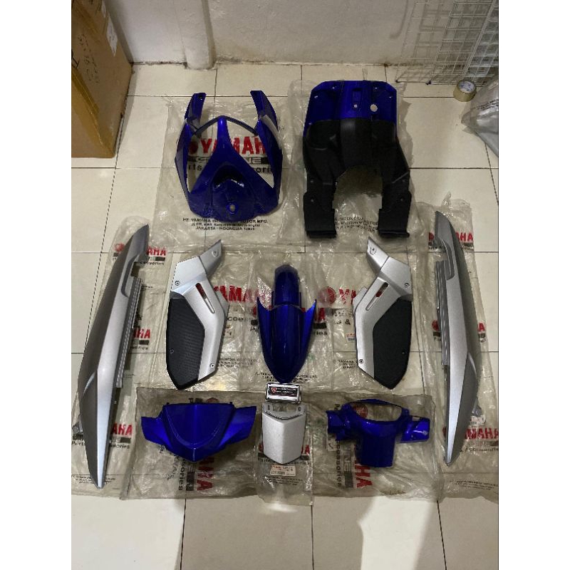 Body Alus Set Nouvo Z 2005 Biru Silver Original 2D5