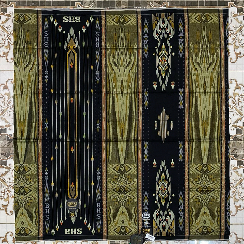 SARUNG BHS MASTERPIECE JID JIC GOLD DAN SILVER SERI HITAM BLACK SERIES