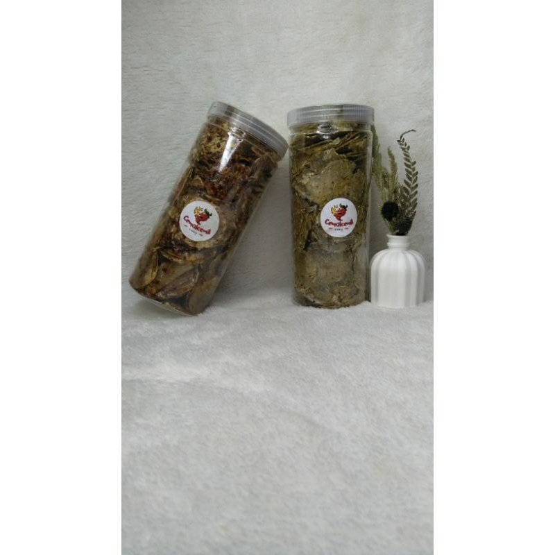 

keripik kaca extra daun jeruk