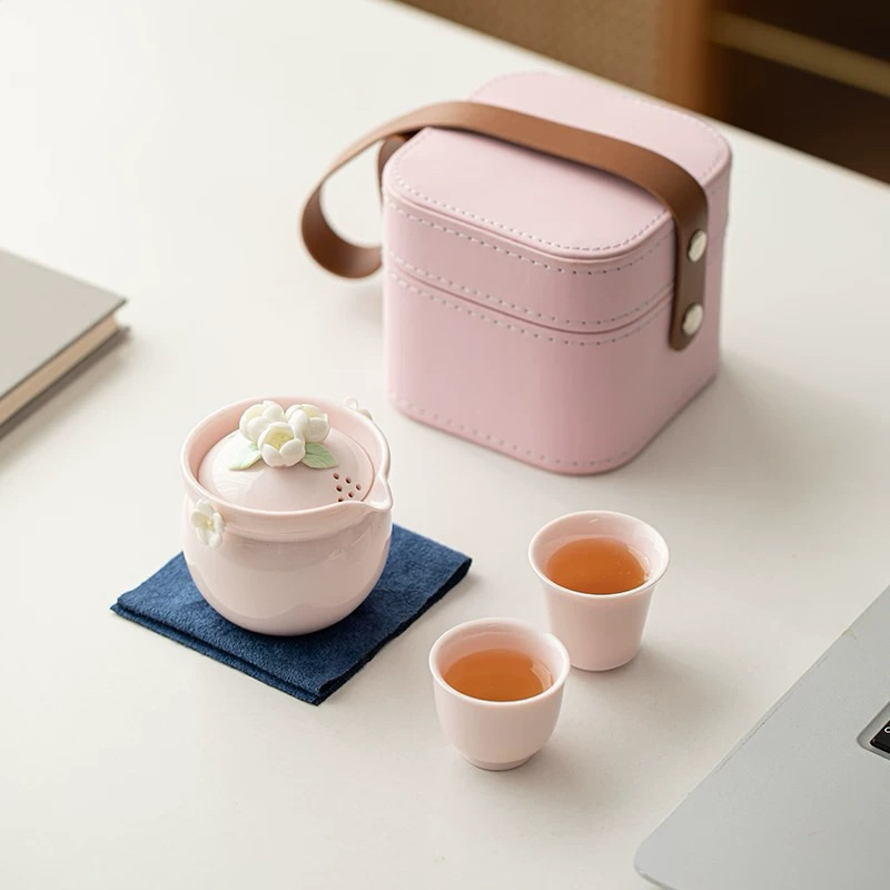 GIFT SET TEA SET KERAMIK SAKURA