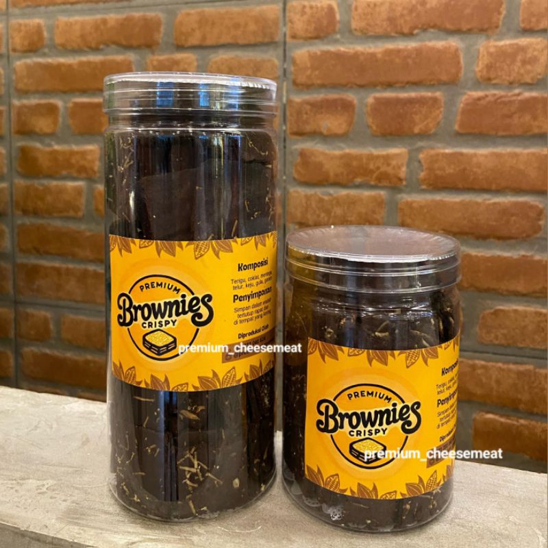 

250 gram & 400 gram | Premium Brownies Crispy | premium_cheesemeat