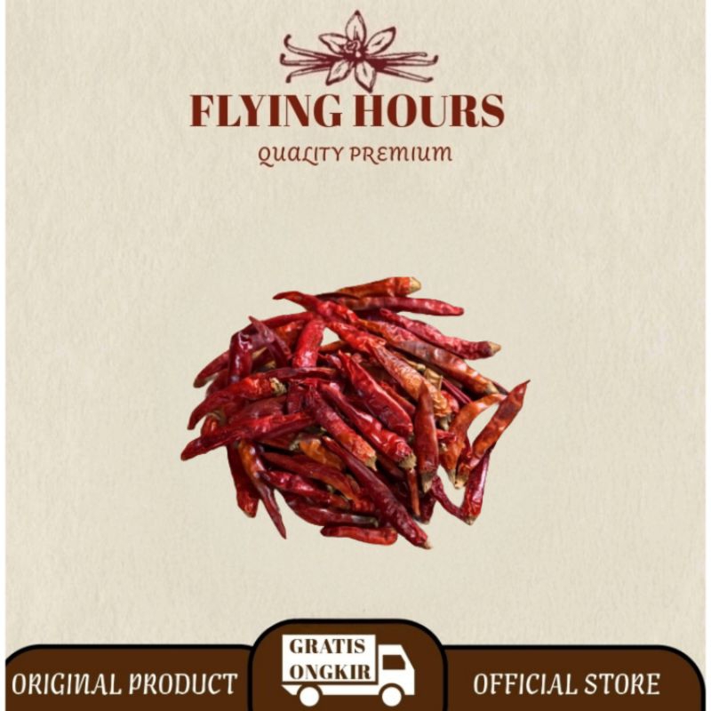 

50gr Cabae rawit kering premium organik