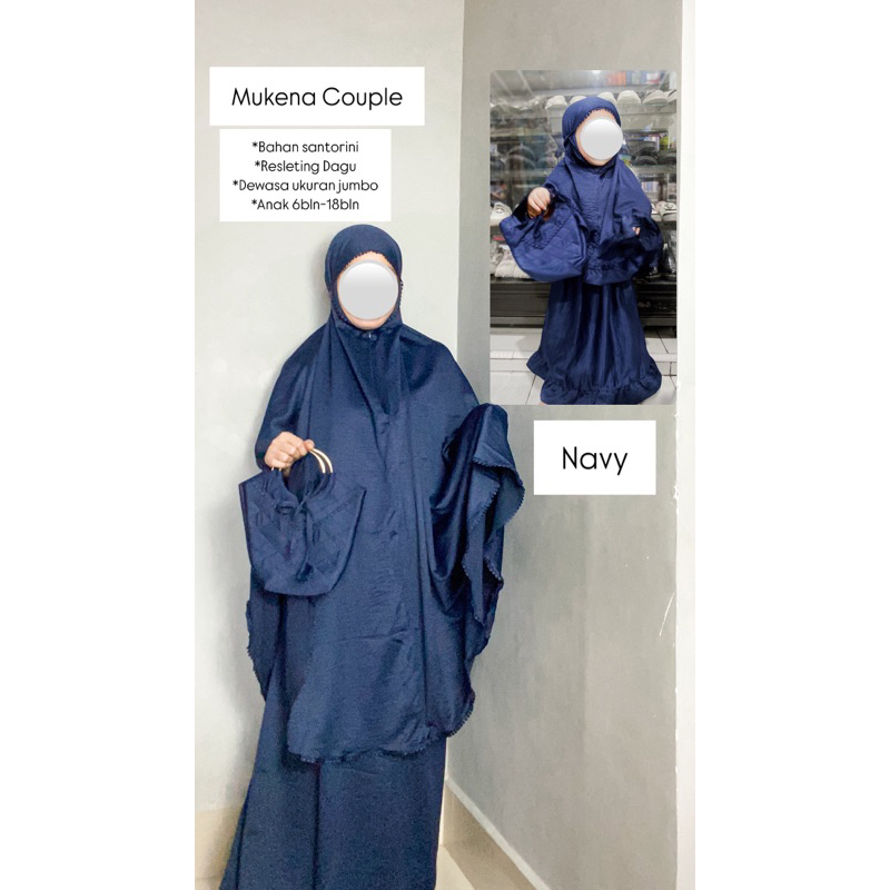 Mukena couple|Mukena couple lebaran|Mukena couple baby