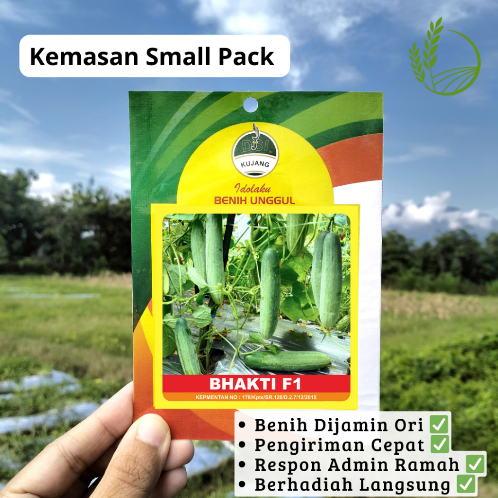 Small Pack Benih Mentimun Cap Kujang BHAKTI F1 Cap Kujang isi 160 biji