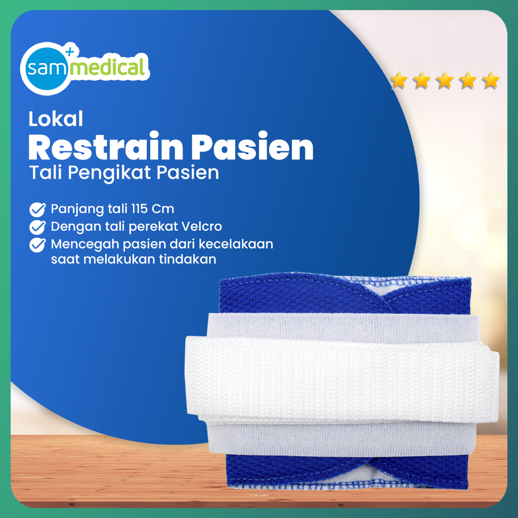 Tali Pengikat Pasien / Restrain Pasien / Tali Pengekang Pasien / Pengikat Kaki / Pengikat Tangan
