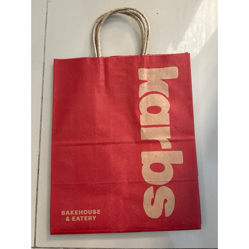 

preloved paper bag tempat makan