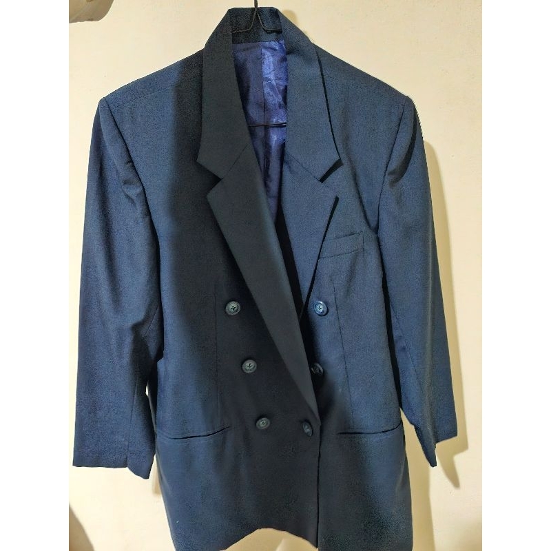 [PRELOVED] BLAZER/JAS WANITA NAVY