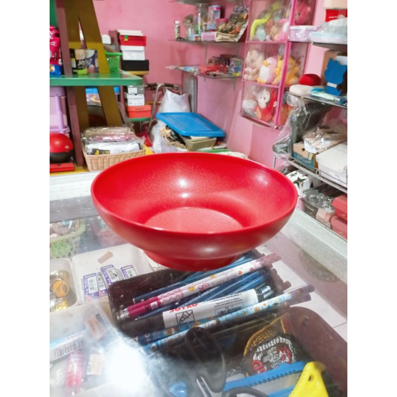 Ideal Bowl Tupperware Merah