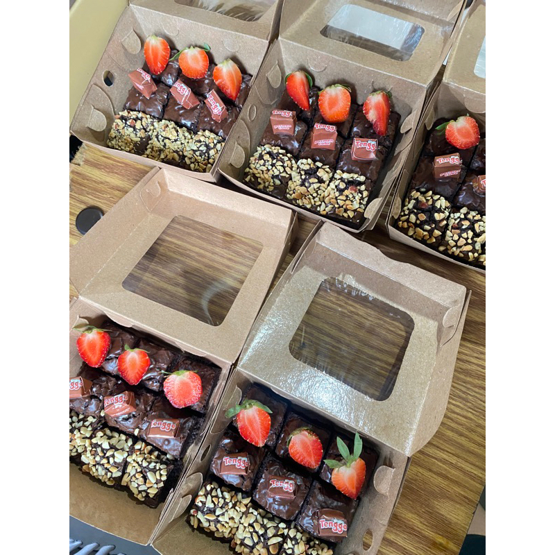 

Fudgy brownies small