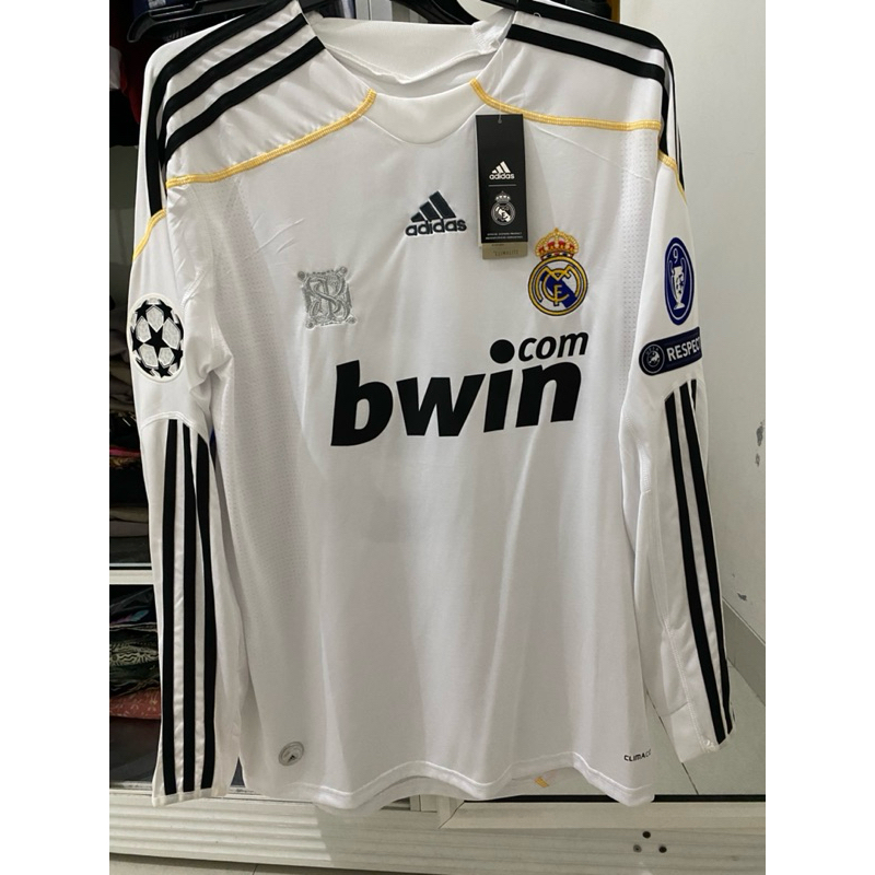 jersey real madrid 2009/2010 size L bnwt