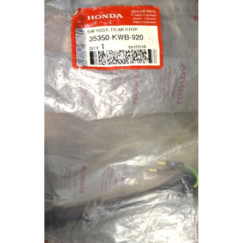 35350KWB920 SWITCH REM BELAKANG BLADE REVO 110