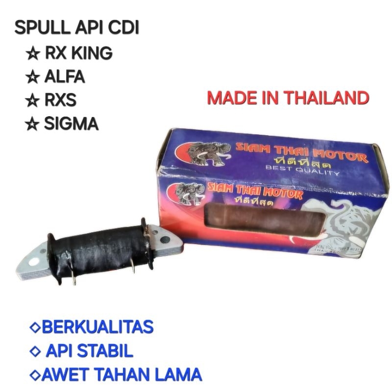 SPUL SPULL API CDI RX KING ALFA RXS SIGMA ORIGINAL THAILAND STABIL DAN AWET