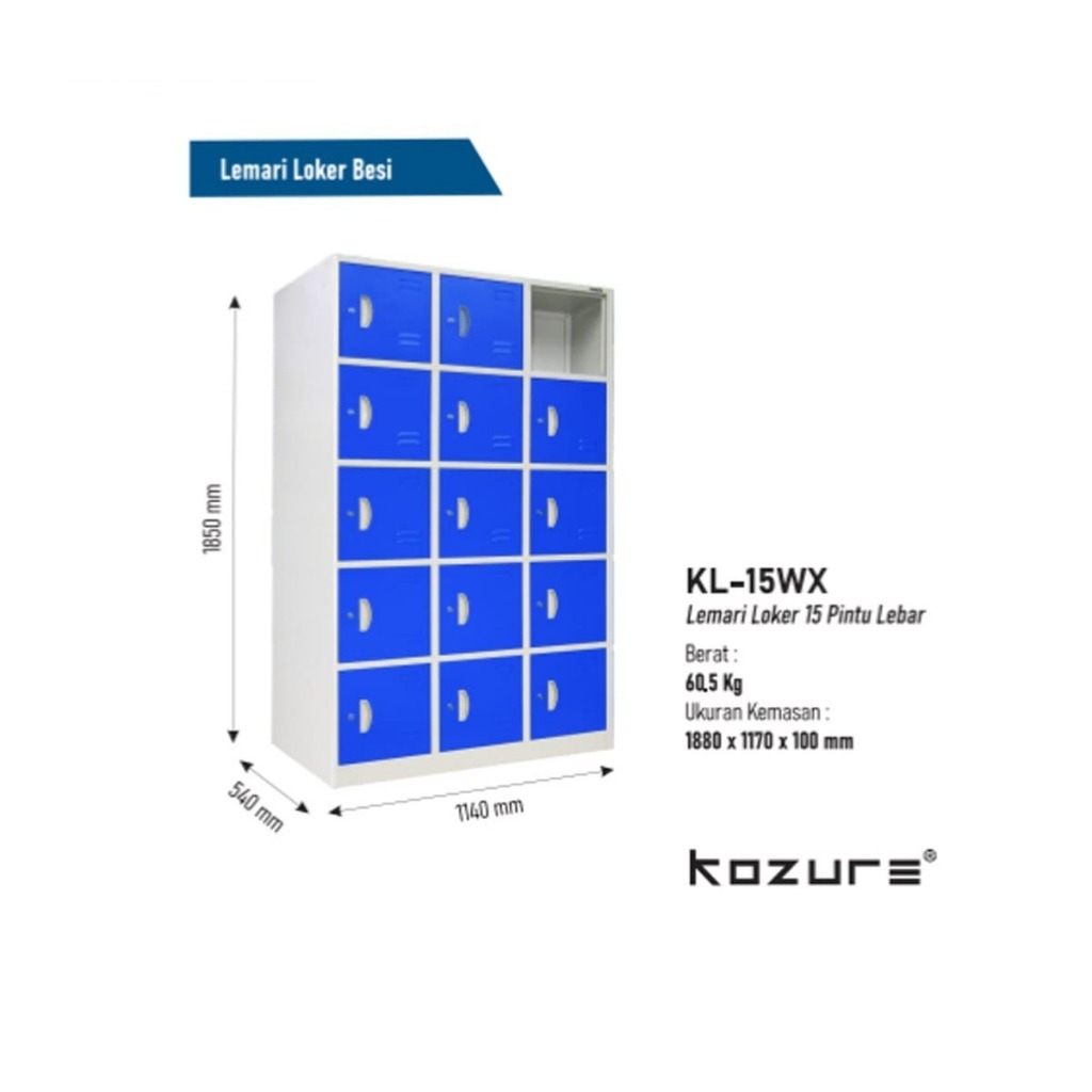 Loker Kozure KL 15WX / Loker Besi