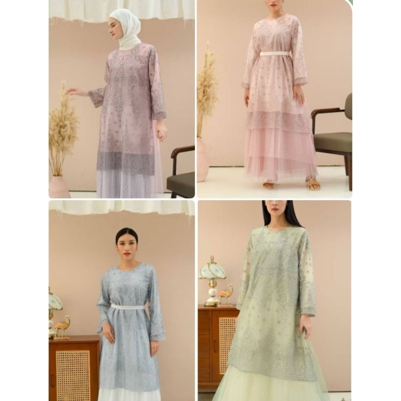 LIYYA TUNIK – ELEGAN & CANTIK UNTUK RAYA LEBARAN