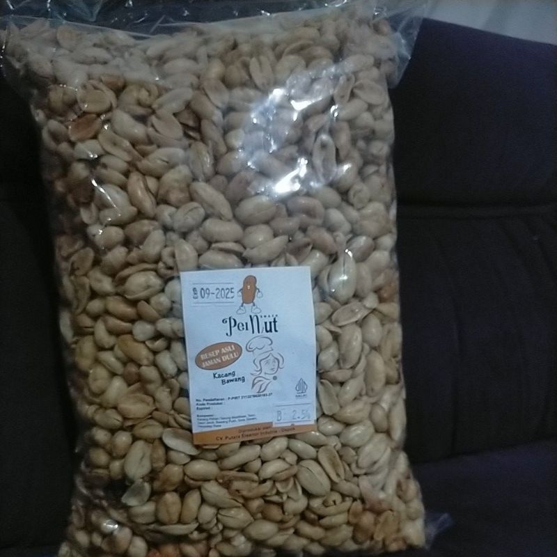 

kacang goreng bawang putih renyah 2,5 kg