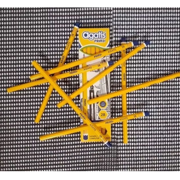 

Agatis Prime Graphite Pencil 2B suitable for computer & scanner. pensil 2B