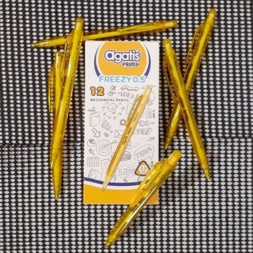 

Agatis Prime Freezy 0.5 Mechanical Pencil 0.5 mm triangular shape. pensil mekanik