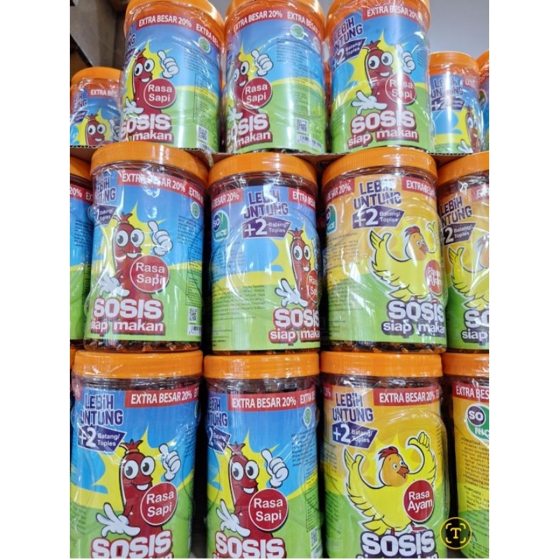 

Sosis So Nice Siap Makan Rasa Sapi Top 24pcs
