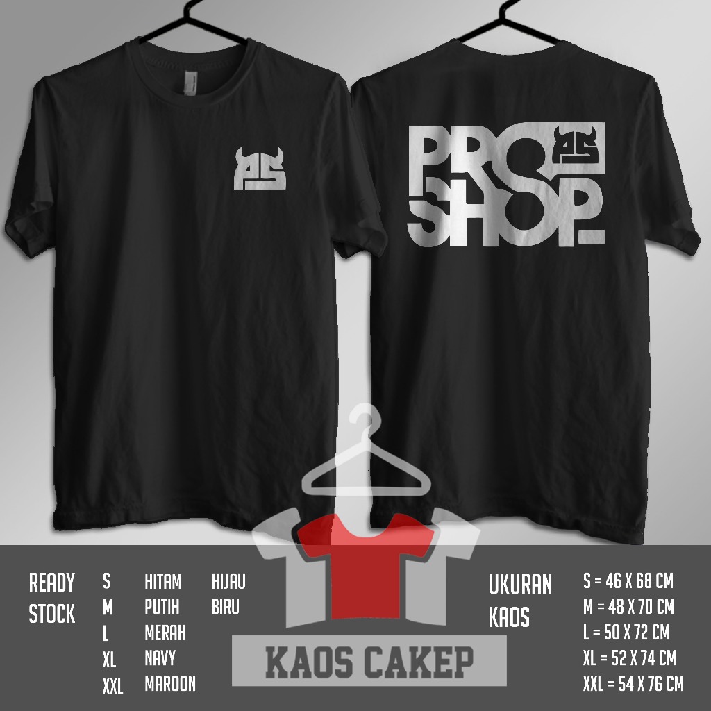 Kaos PROSHOP Logo v2 Baju Distro