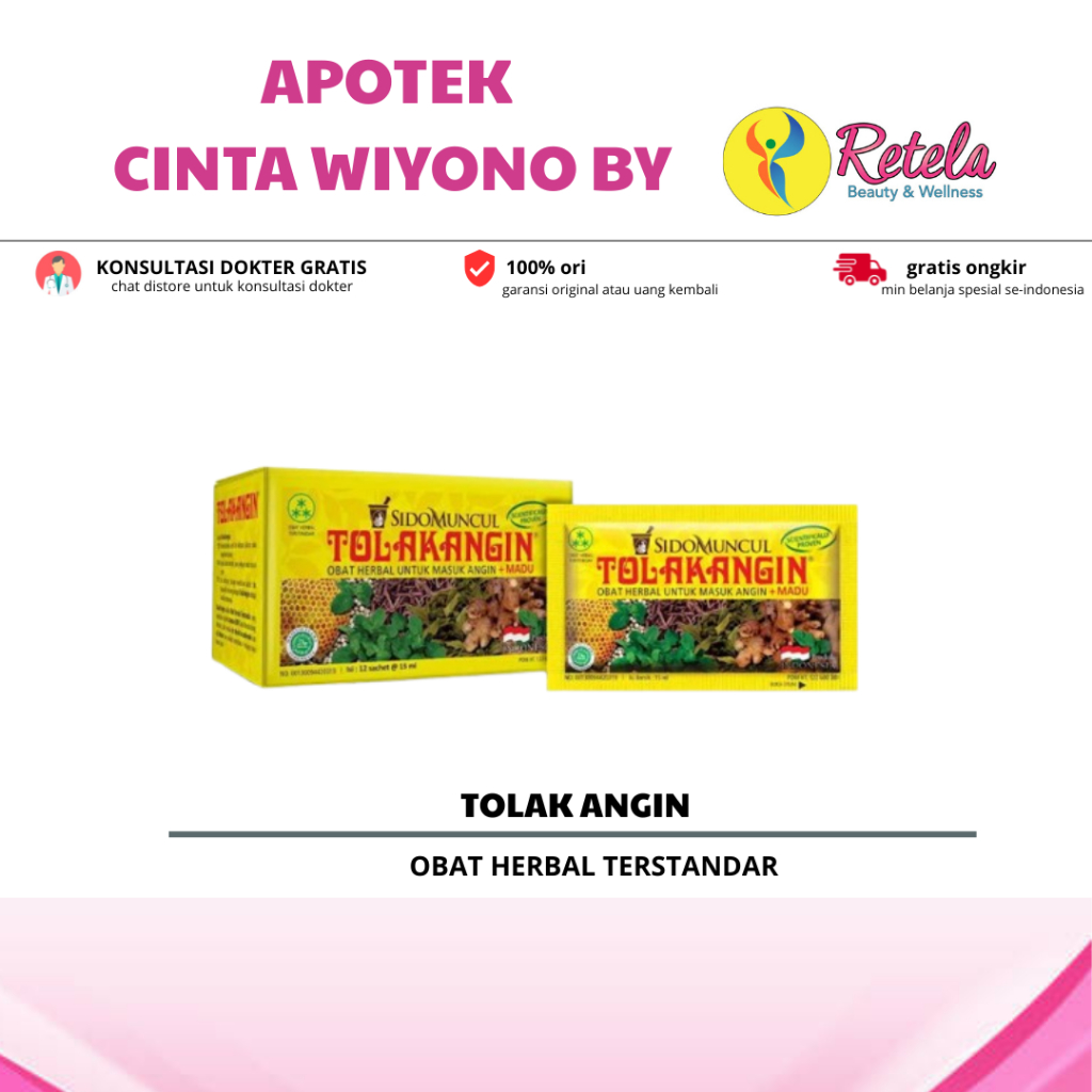 

Tolak Angin Cair Plus Madu 15 ml