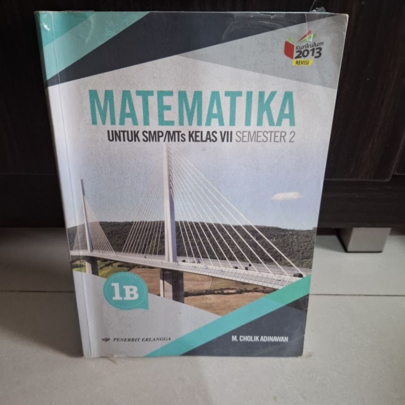 [PRELOVED] BUKU MATEMATIKA SMP/MTS ERLANGGA EDISI REVISI