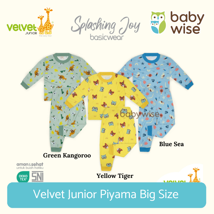 Velvet Junior Piyama Big Size Part 3 - Setelan Anak