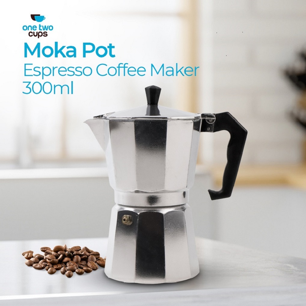 ESPRESSO COFFEE MAKER MOKA POT TEKO FILTER - 300ml