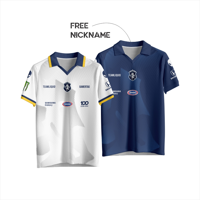 JERSEY TEAM LIQUID MPL SEASON 15 TERBARU / TEAM LIQUID MPL SEASON 14 & 15 / TEAM LIQUID/ GRATIS NAMA