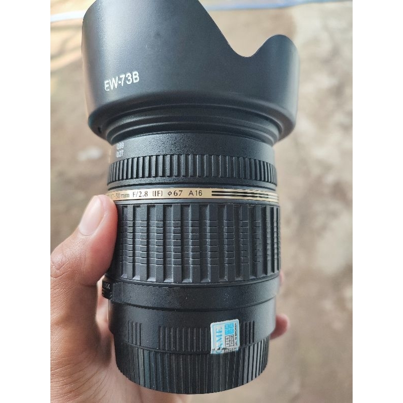 lensa tamron 17-50mm f2.8 for Canon