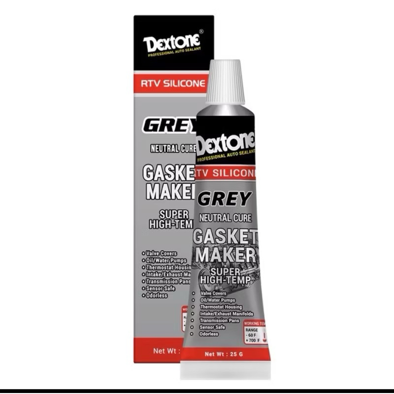 

DEXTONE LEM MESIN RTV GREY 25 GR