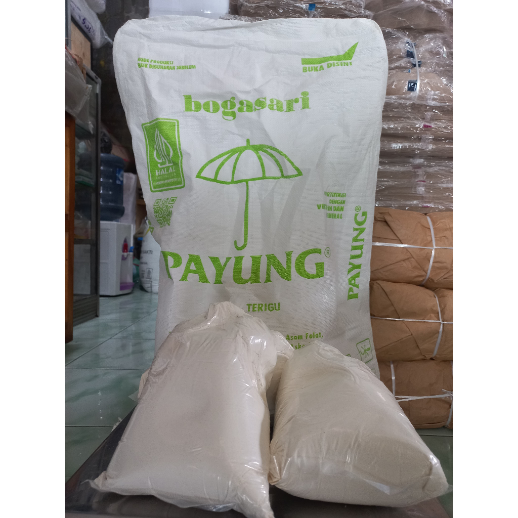 

Terigu Payung kiloan kemasan Repack 1kg