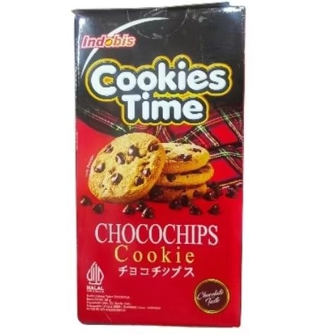 

Indobis cookies time chocolate taste chocochips cookie 50gr